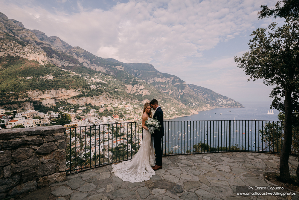 Fotografia di matrimonio a Positano a cura di Enrico Capuano