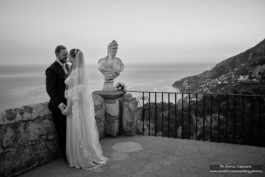 wedding photo villa cimbrone