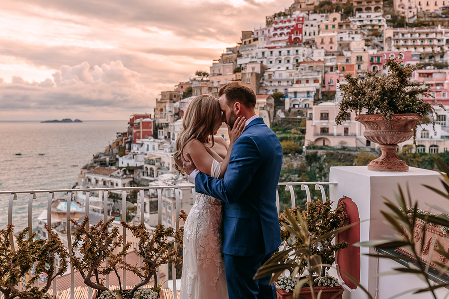 wedding photos in Positano