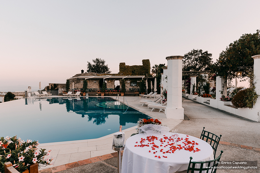 Wedding at Hotel Belmond Caruso