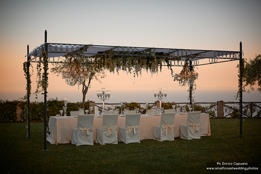 wedding location on the Amalfi Coast