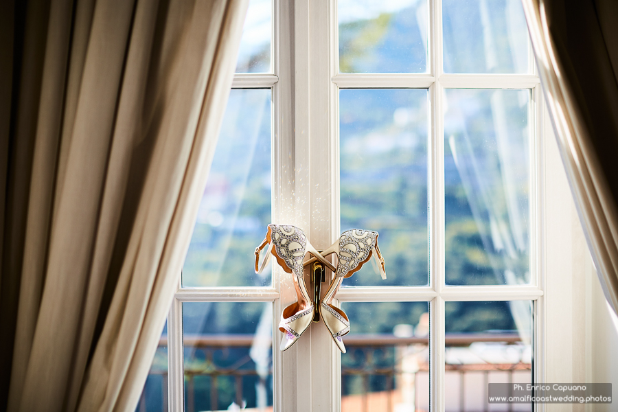 wedding pictures on the Amalfi Coast