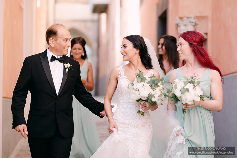 wedding reportage photography on the Amalfi Coast
