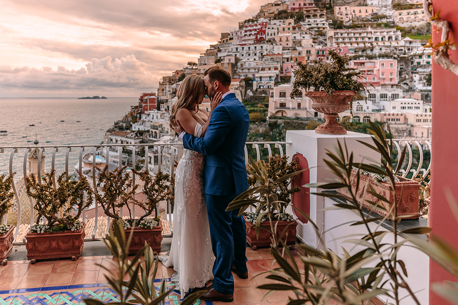 wedding in Positano, Italy