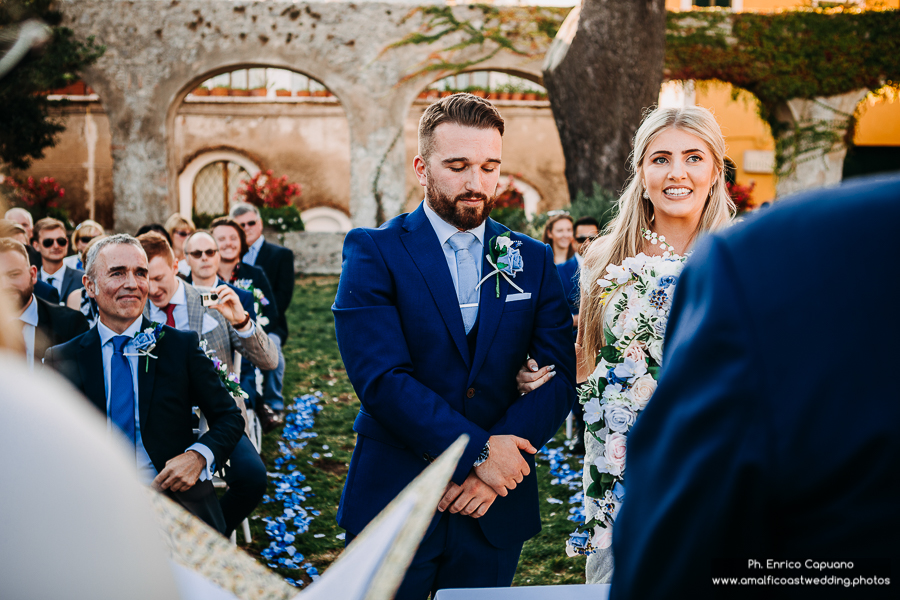 civil wedding photos in Ravello