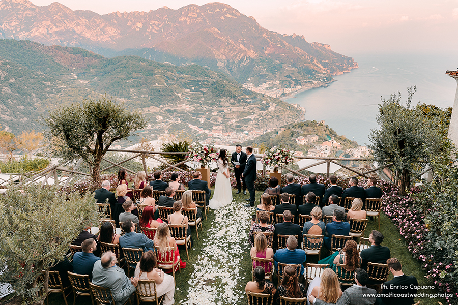 Wedding at Hotel Belmond Caruso in Ravello