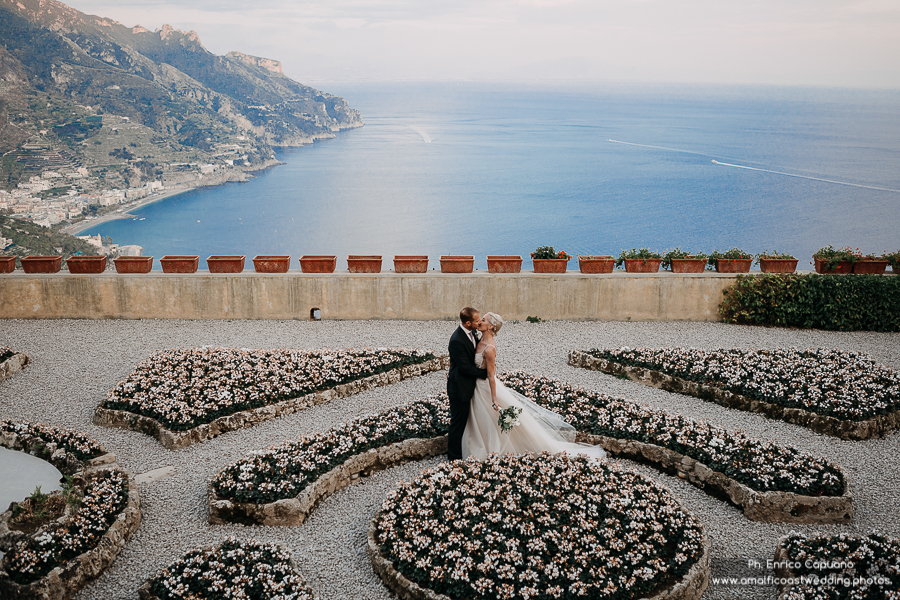 Wedding photos in Villa Rufolo, Ravello
