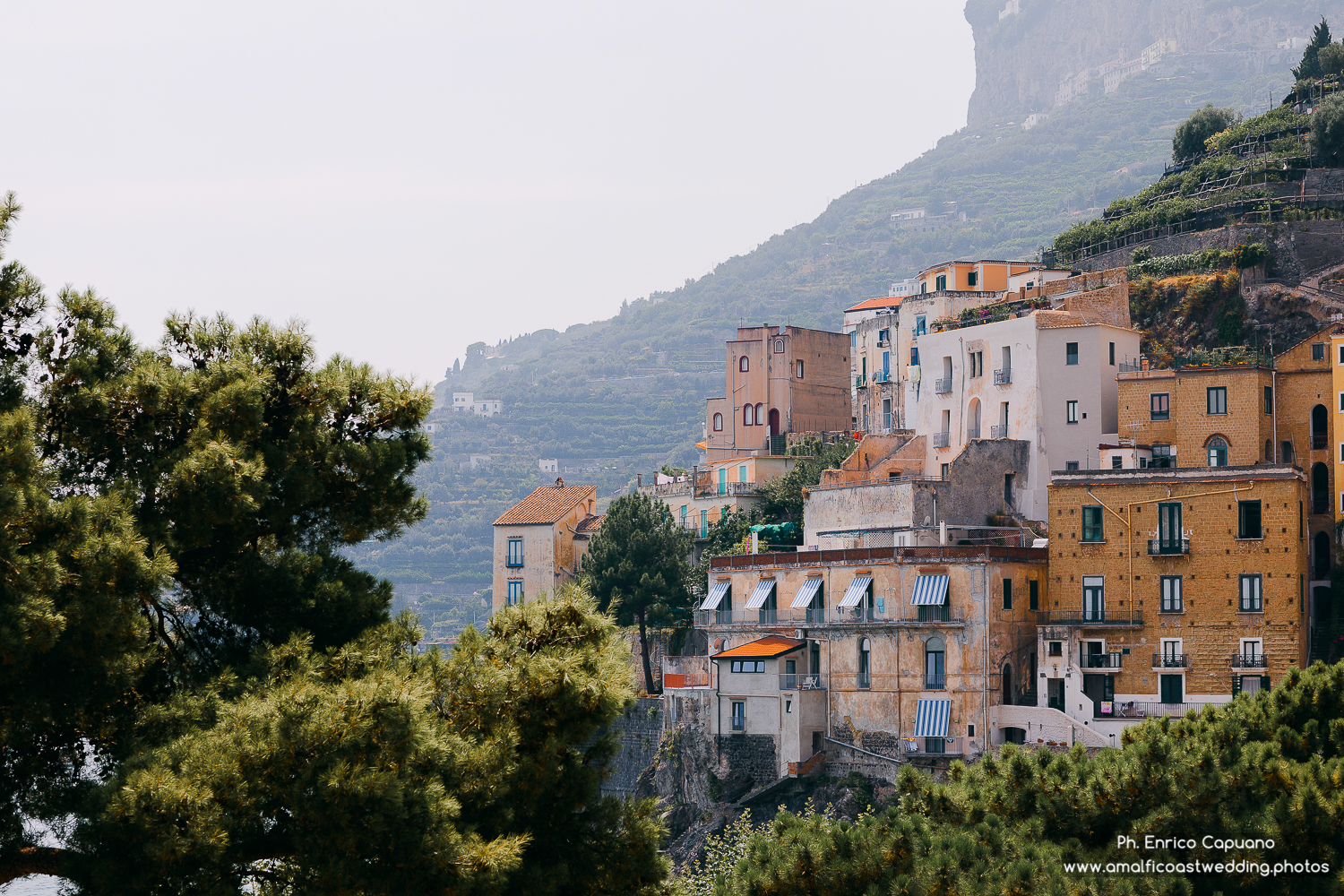 photographer on the Amalfi Coast