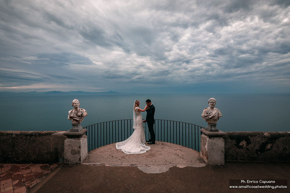 Villa Cimbrone wedding destination photography