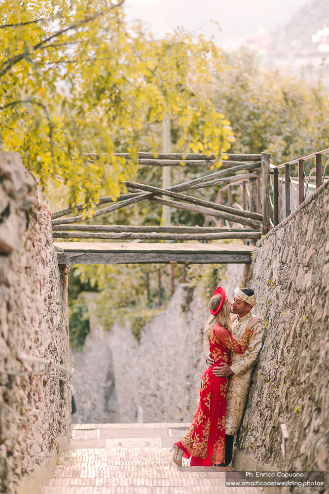 fotografie di matrimoni a Ravello, Costiera Amalfitana