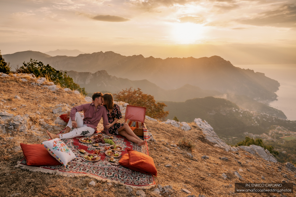 engagement on the Amalfi Coast