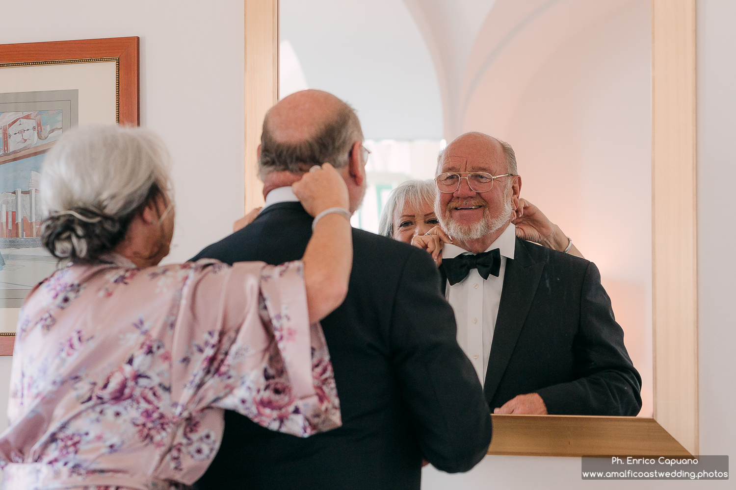 wedding ceremony on the Amalfi Coast