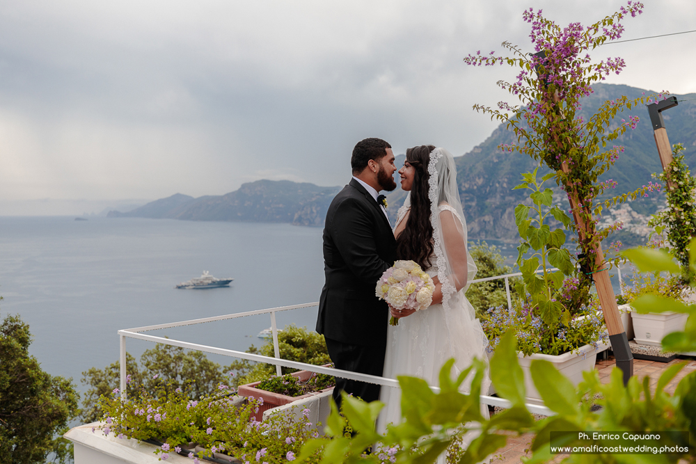 foto di matrimonio a Positano