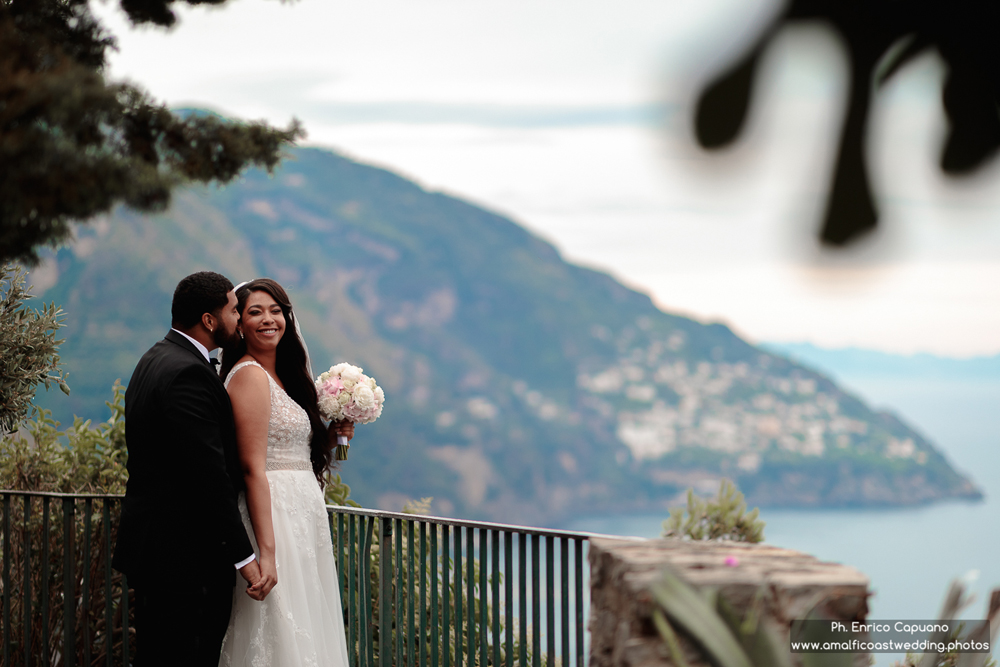 foto di matrimoni in Positano