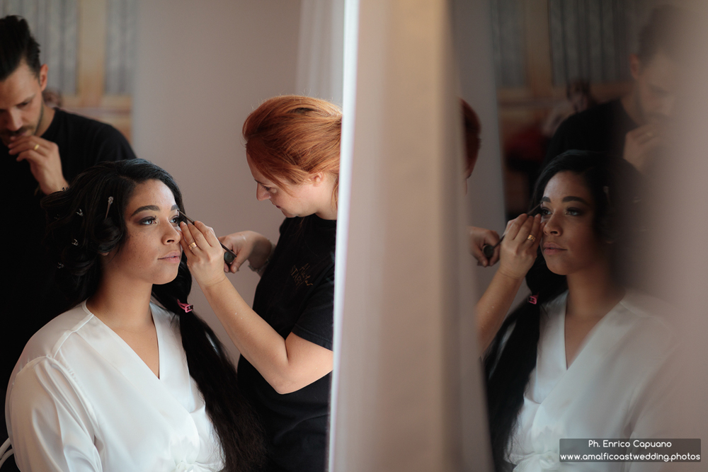 preparazione della sposa