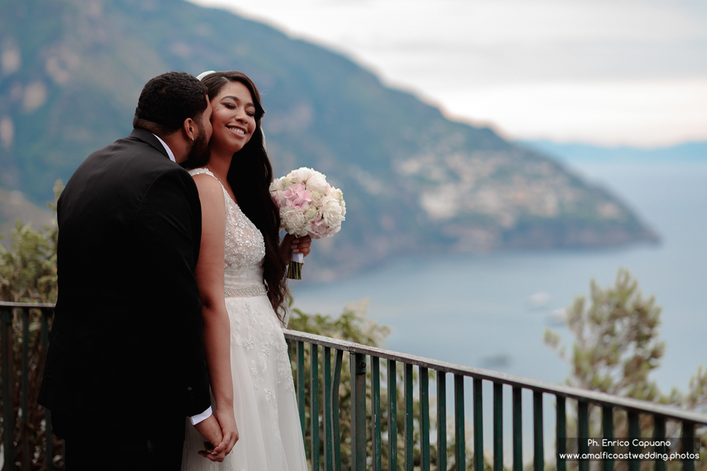 reportage fotografico matrimoniale a Positano, Italia