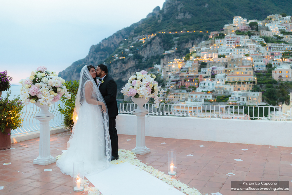 cerimonia a Positano