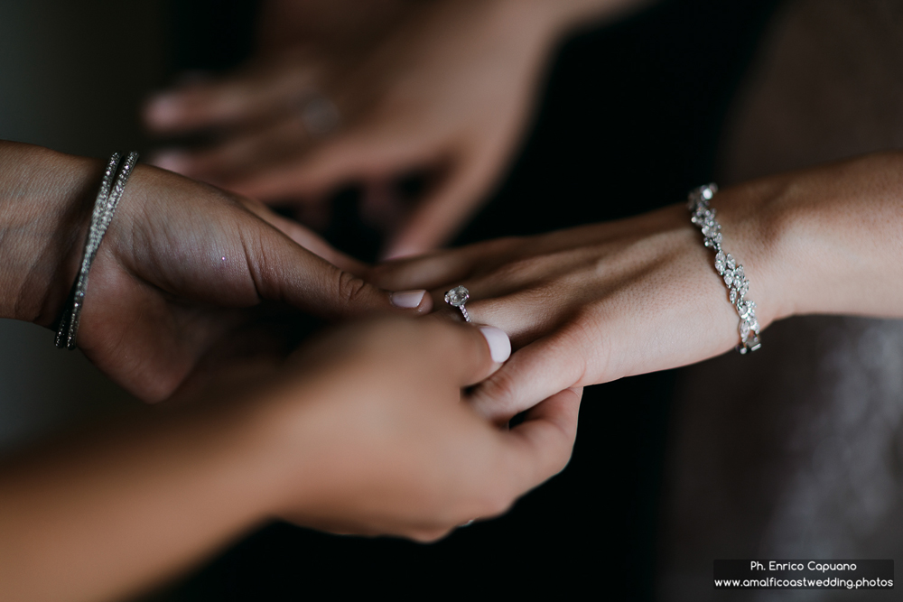 wedding reportage photography in Positano