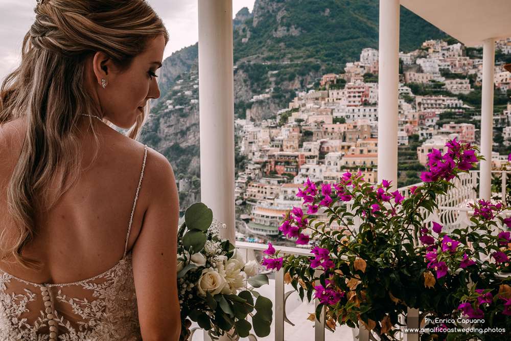 Wedding photo in Positano