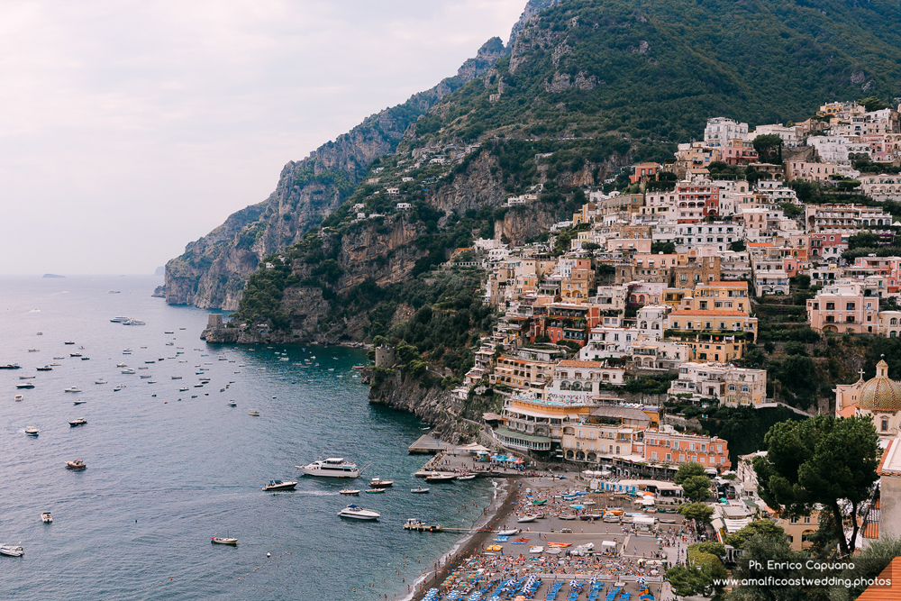 Positano, destination wedding in Amalfi Coast