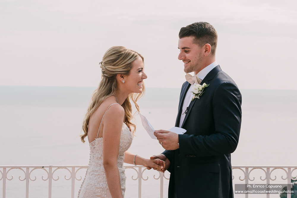 wedding vows in Positano
