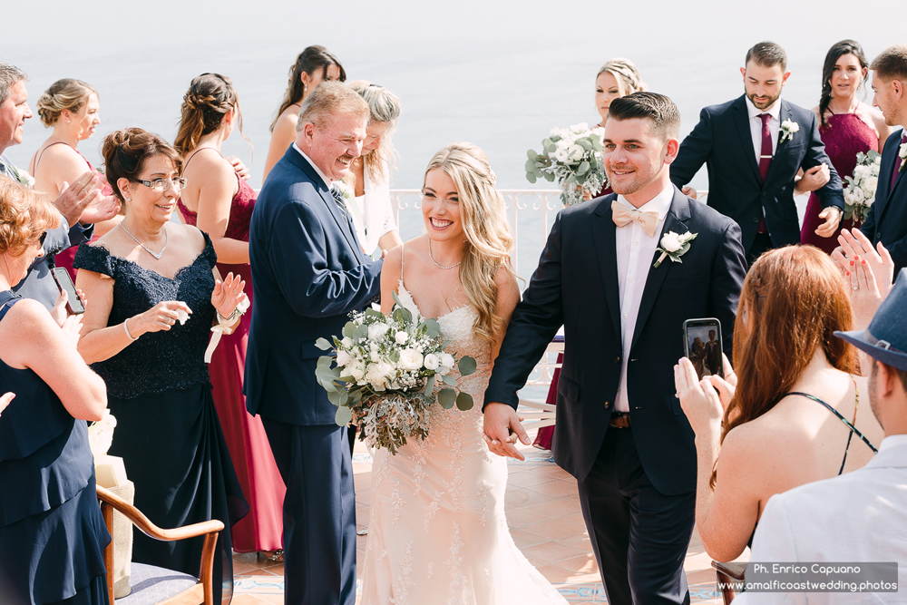 Positano wedding ceremony photography