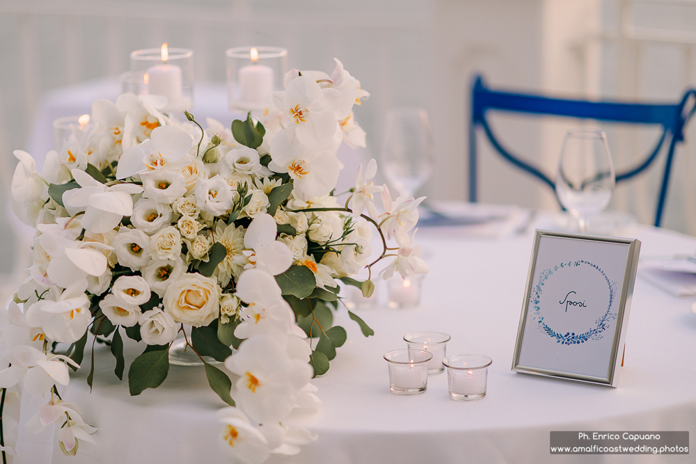 Wedding details photography at Rada Restaurant in Positano