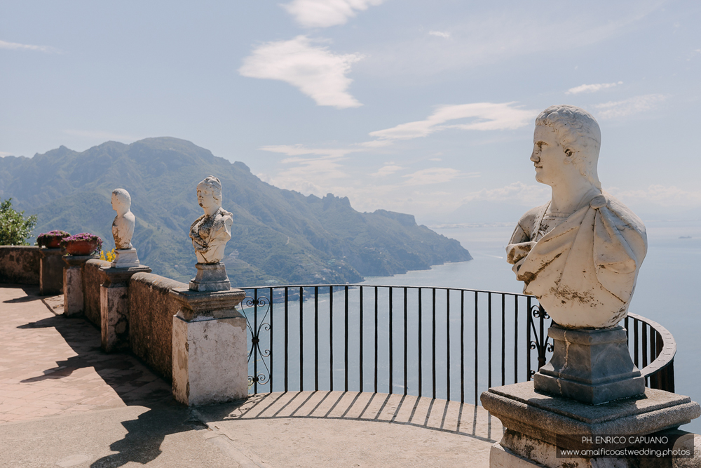 wedding at Villa Cimbrone