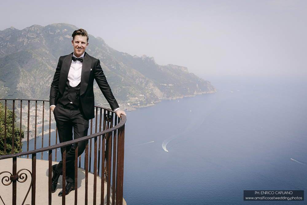 wedding at Villa Cimbrone in Ravello