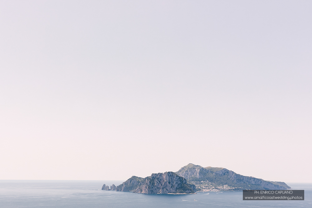 wedding photo in Capri