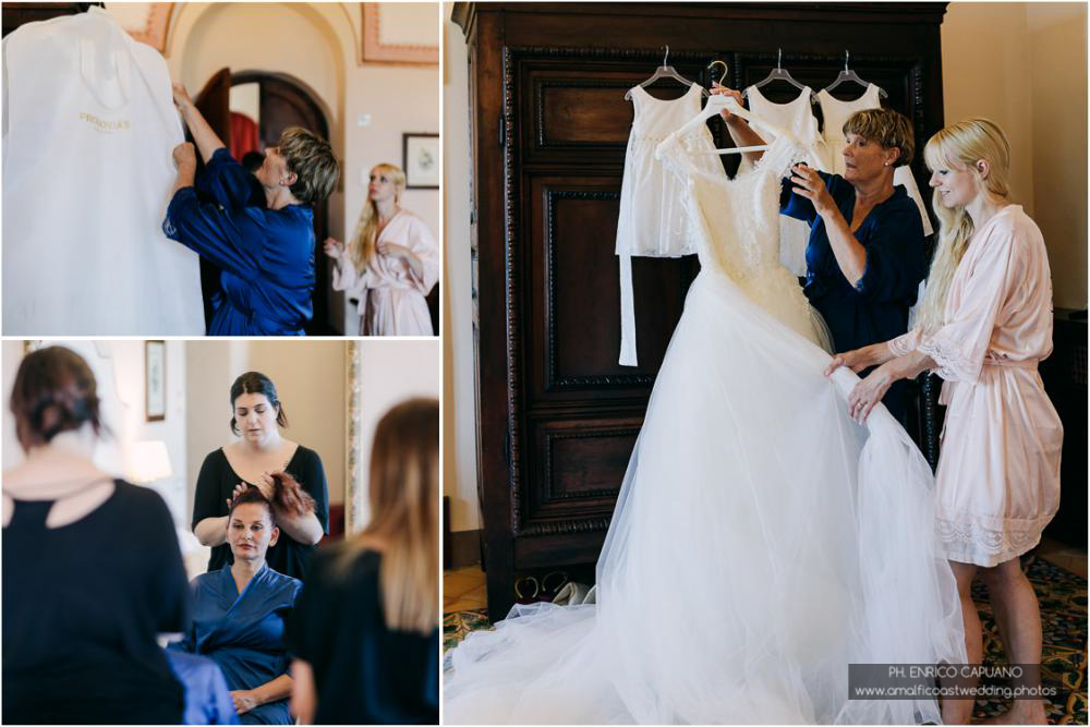 wedding preparation reportage