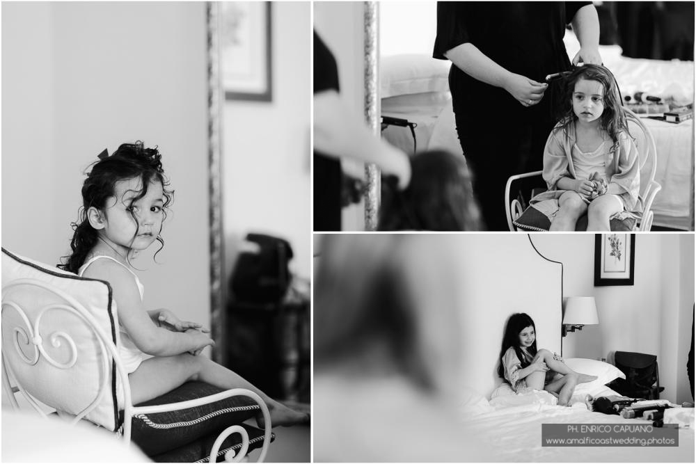 black and white wedding preparation photos