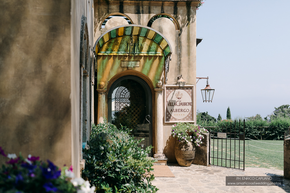 Villa Cimbrone entrance