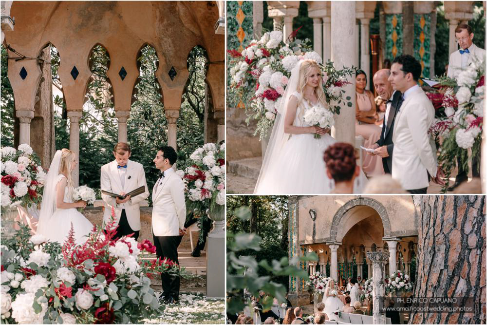 wedding ceremony in Ravello
