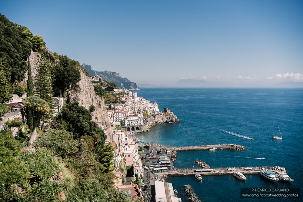 Amalfi Coast wedding photos portfolio by Enrico Capuano