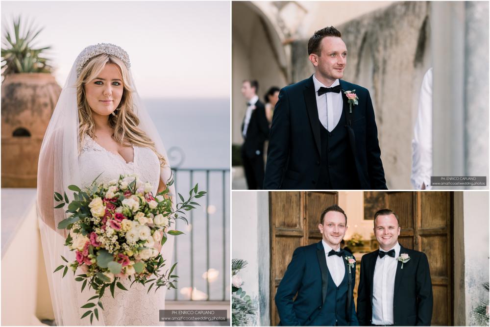 Amalfi Coast wedding photos