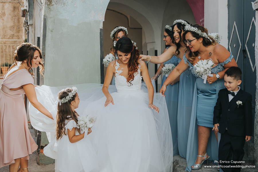 wedding backstage