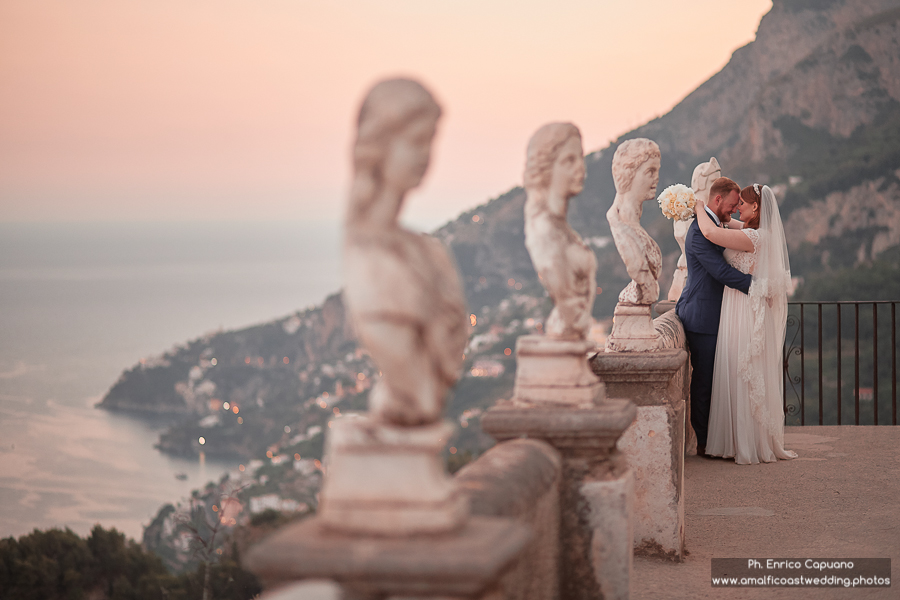 matrimonio a Villa Cimbrone, Ravello