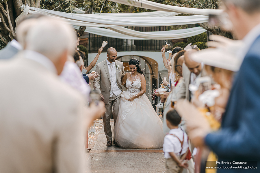 wedding reportage in Ravello