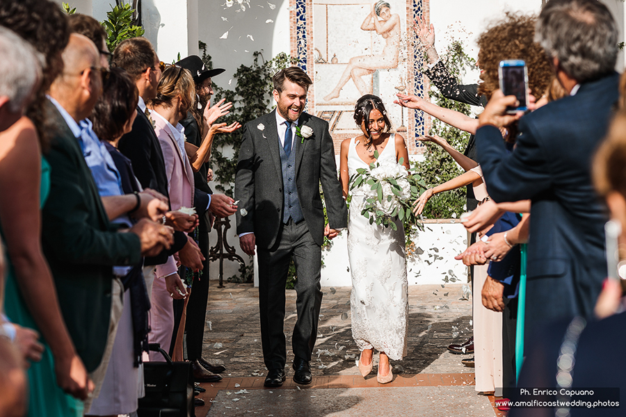 wedding at Villa Eva