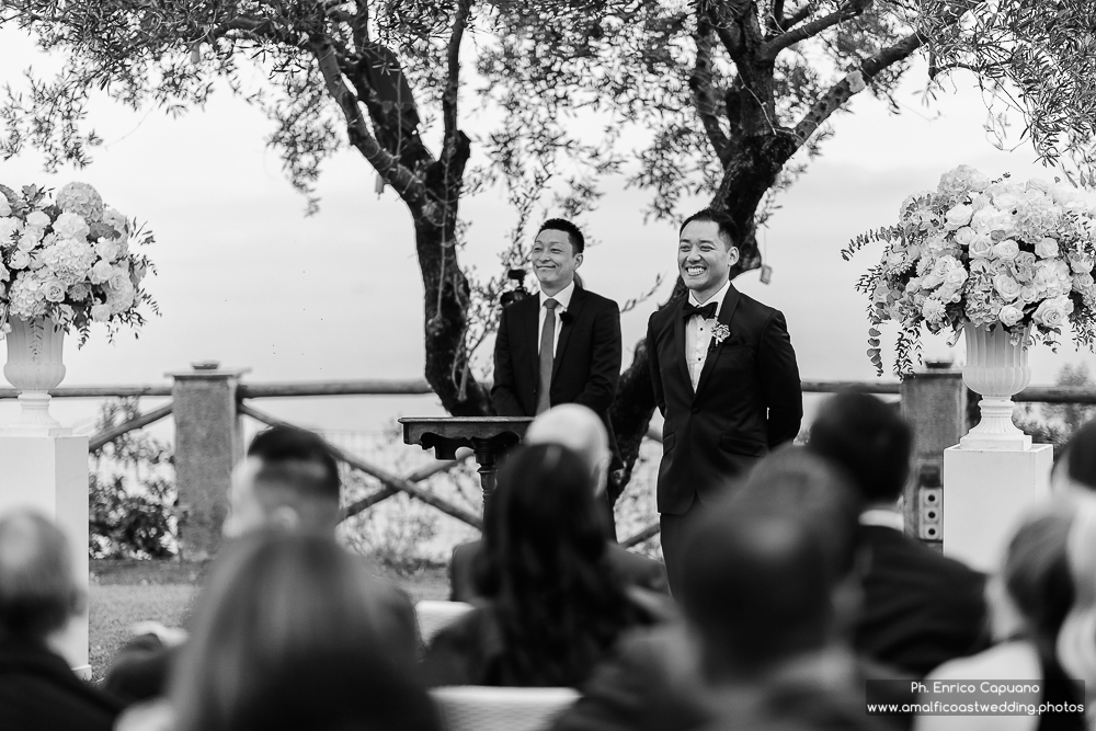black and white wedding photos