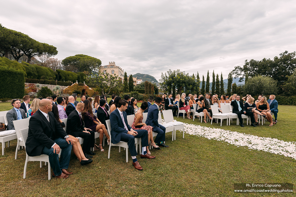 wedding venue Villa Cimbrone, Ravello, Amalfi Coast