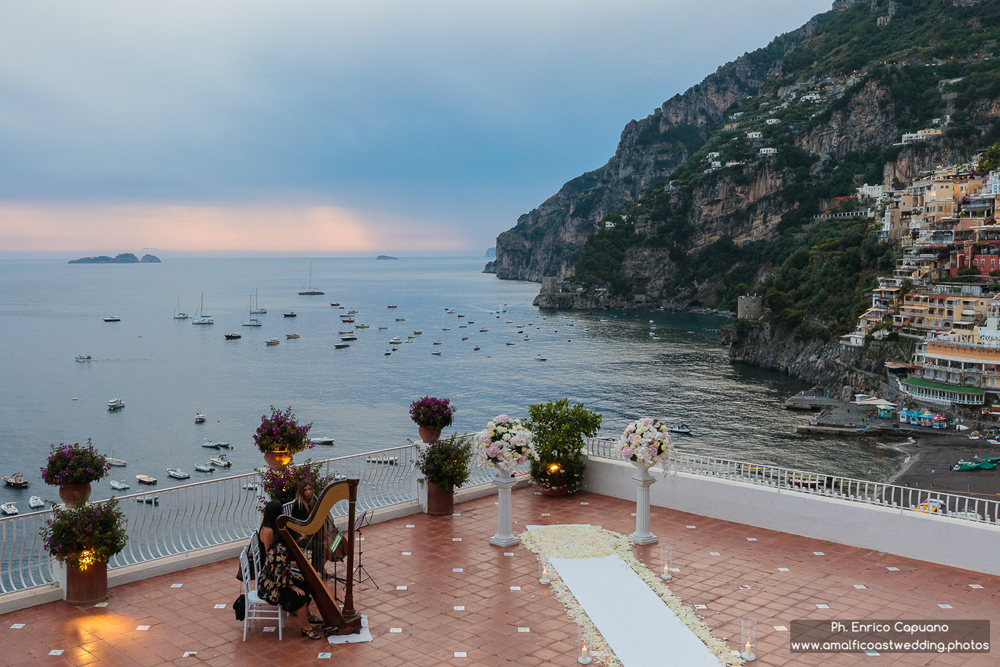 Positano destination wedding